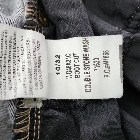 Calvin Klein Women's Denim Jeans Bootcut Double Stone Wash Blue Stretch Size 10 - Picture 12 of 15